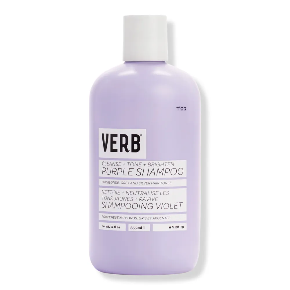 Verb Brightening Purple Shampoo for Blonde Hair - oz