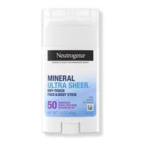 Neutrogena Ultra Sheer SPF 50 Zinc Mineral Sunscreen Stick