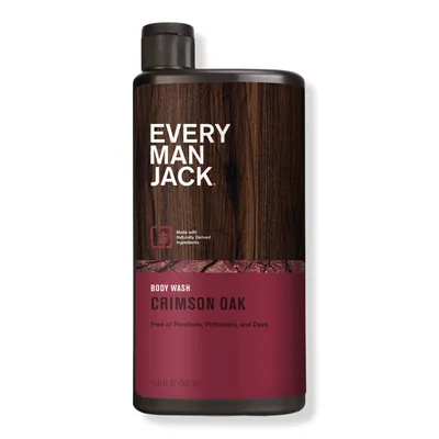 Every Man Jack Crimson Oak Men's Hydrating Body Wash