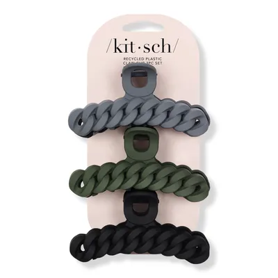 Kitsch Recycled Plastic Chain Claw Clip 