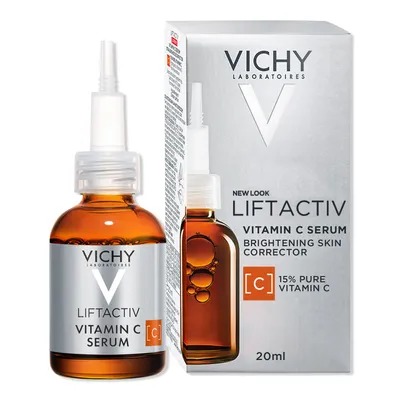 Vichy LiftActiv Vitamin C Brightening Face Serum - 0.6 oz