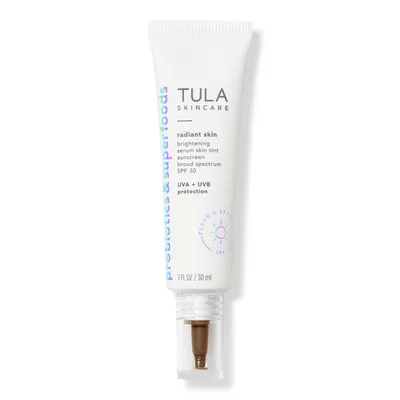 TULA Radiant Skin Brightening Serum Tint SPF 30 - Deep