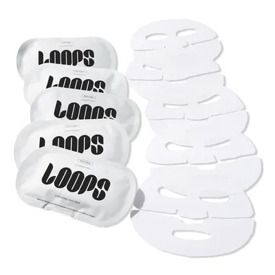 LOOPS Dream Sleep Nighttime Slugging Face Mask 5 Piece Set - 5 ct