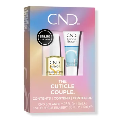 CND The Cuticle Couple, SolarOil + Cuticle Eraser