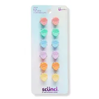 Scunci Strawberry Mini Claw Clips