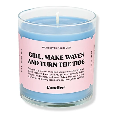 Candier Girl, Make Waves And Turn The Tide Candle