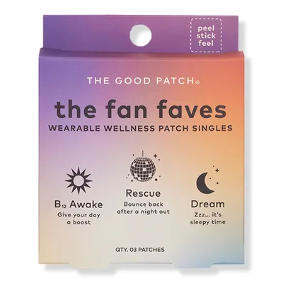 The Good Patch The Fan Faves Wearable Wellness Gift Set