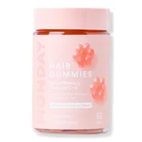 MONDAY Haircare Hair Gummies with Biotin & Vitamin C+E For Thicker Stronger Hair