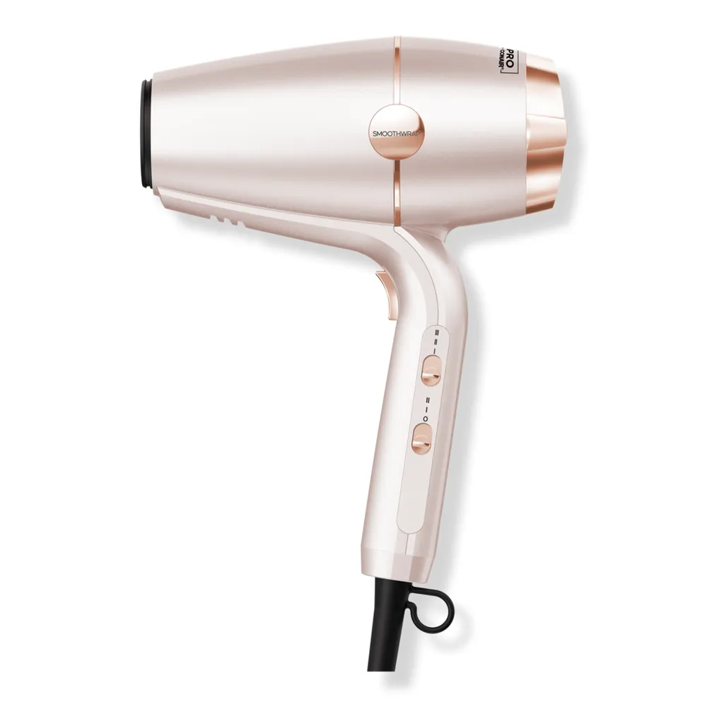InfinitiPRO By Conair SmoothWrap Hair Dryer with Dual Ion Therapy - Light Metallic