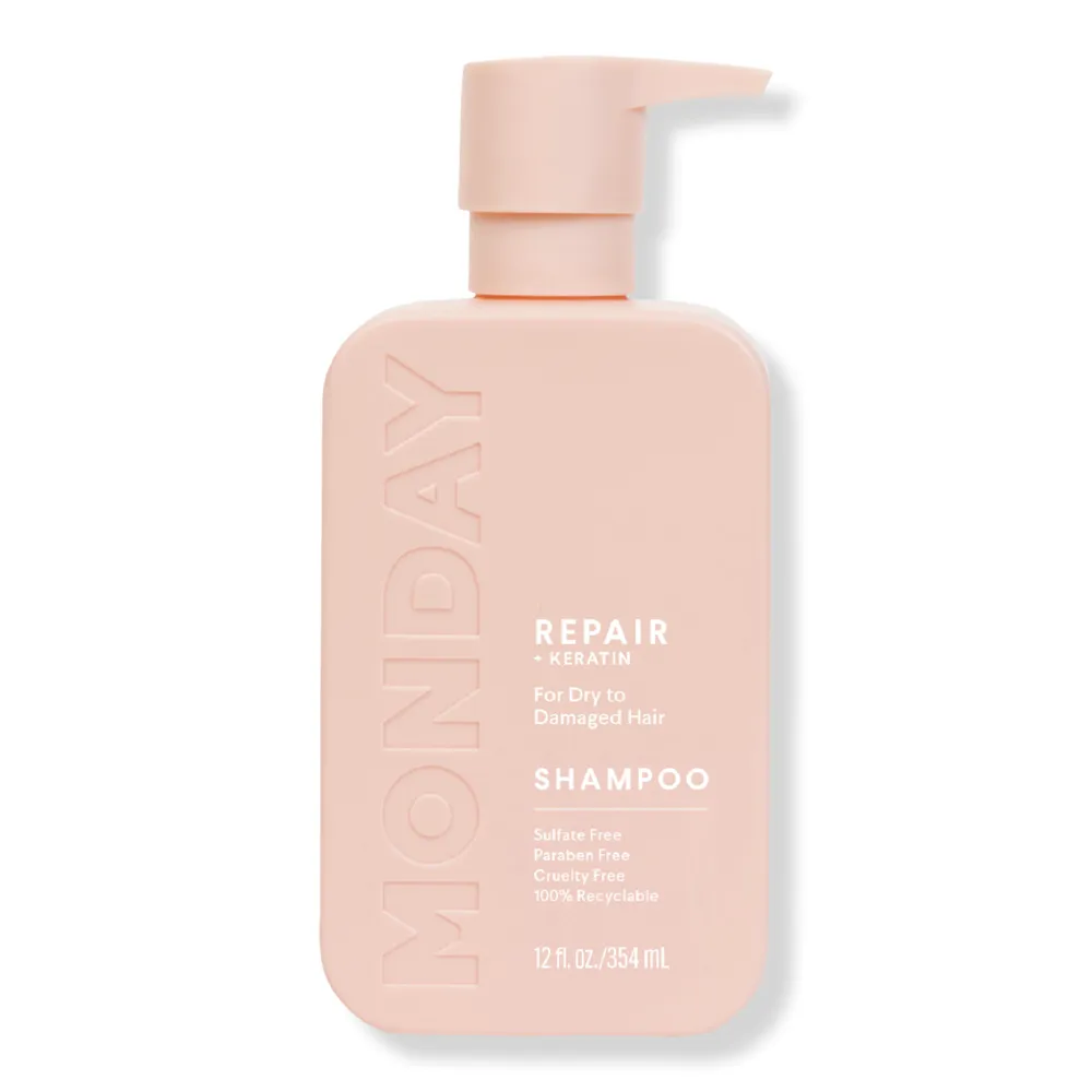 MONDAY Haircare REPAIR Shampoo with Keratin for Dry to Damaged Hair