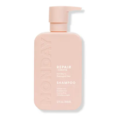 MONDAY Haircare REPAIR Shampoo with Keratin for Dry to Damaged Hair
