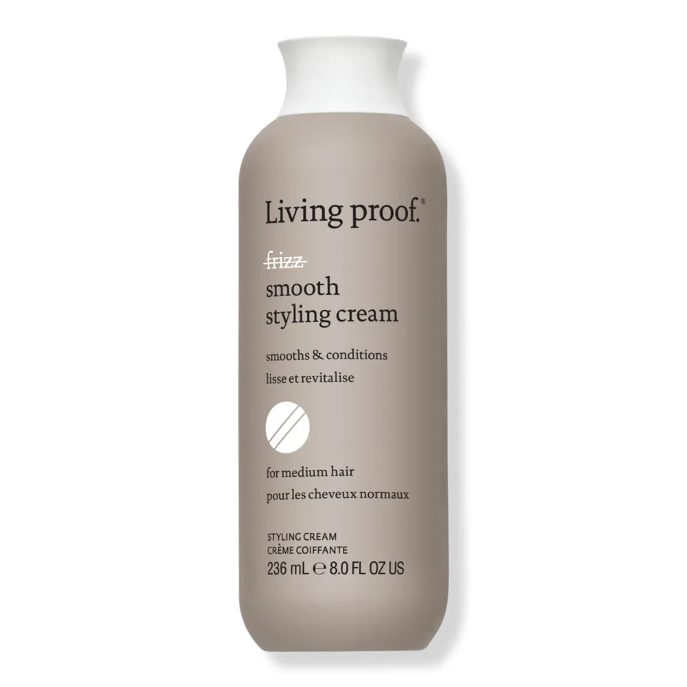 Living Proof No Frizz Smooth Styling Cream For Medium Hair - 8.0 oz