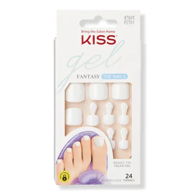 Kiss Gel Fantasy Press-On Toenails 