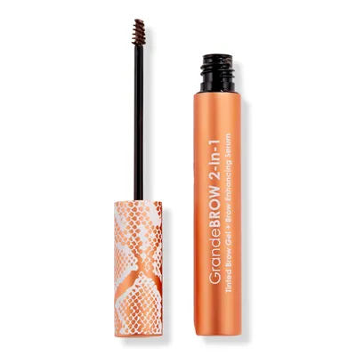 Grande Cosmetics GrandeBROW 2-In-1 Tinted Brow Gel + Enhancing Serum