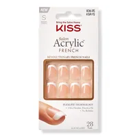 Kiss Salon Acrylic French Manicure Fashion Nails