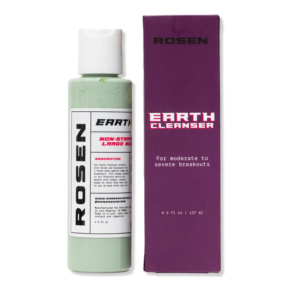 ROSEN Earth Cleanser for Active Breakouts
