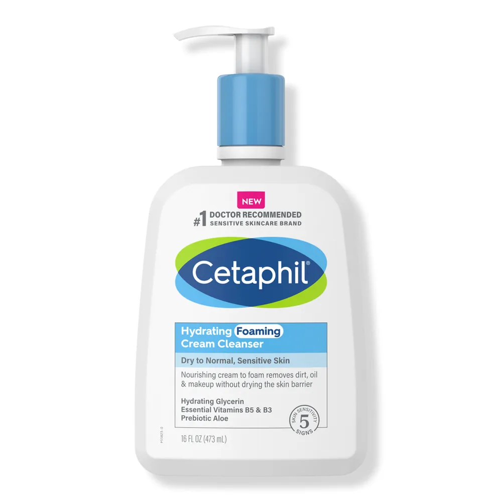 Cetaphil Hydrating Foaming Cream Cleanser
