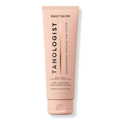Tanologist Daily Glow - Brightening Gradual Tan Lotion - Medium to Dark