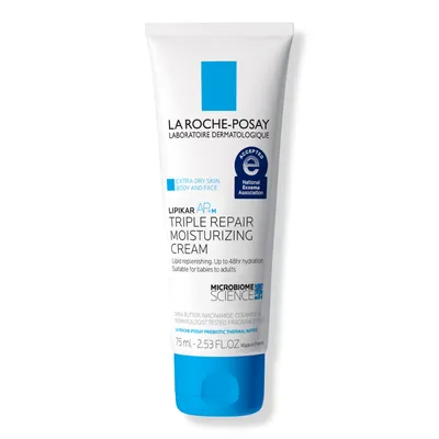La Roche-Posay Travel Size Lipikar AP+M Triple Repair Body Moisturizer for Dry Skin - 2.5 oz