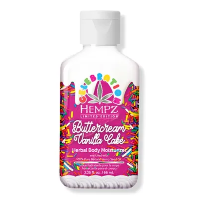 Hempz Buttercream Vanilla Cake Herbal Body Moisturizer - oz