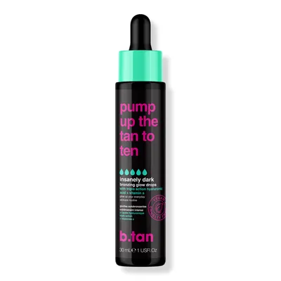b.tan Pump Up The Tan To Ten Bronzing Glow Drops