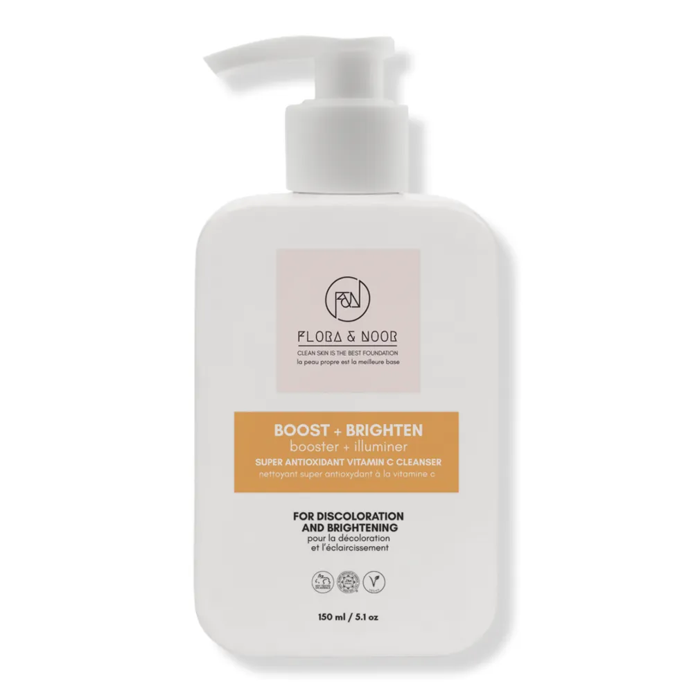 Flora & Noor Boost & Brighten Vitamin C Cleanser