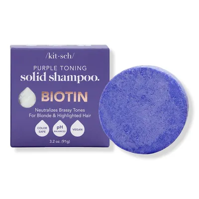 Kitsch Purple Toning Solid Shampoo Bar
