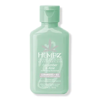 Hempz Cucumber & Aloe Moisturizer With Ceramides + B3 - oz