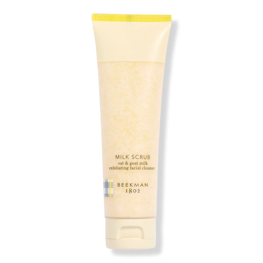Beekman 1802 Milk Scrub Oat and Goat Milk Exfoliating Facial Cleanser - 3.0 oz