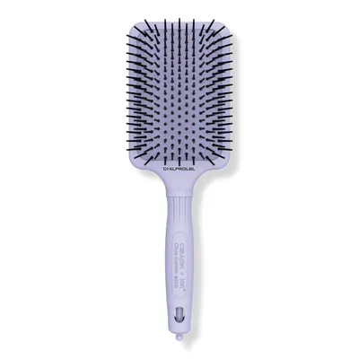 Olivia Garden Ceramic + Ion Blossom Anti-Static Cushioned Paddle Brush