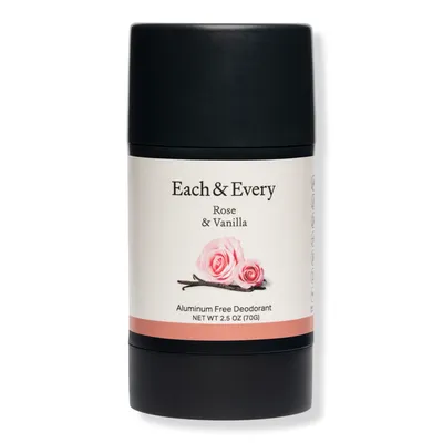 Each & Every This Love Rose & Vanilla Natural Fragrance Deodorant