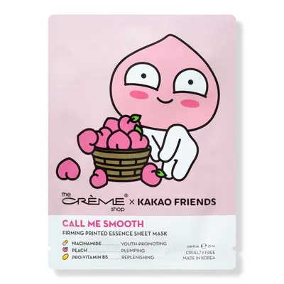 The Creme Shop Apeach Call Me Smooth Printed Essence Sheet Mask