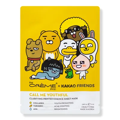 The Creme Shop Kakao Friends Call Me Youthful Printed Essence Sheet Mask