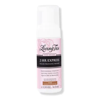 Loving Tan 2 HR Express Self Tanning Mousse Dark Rose