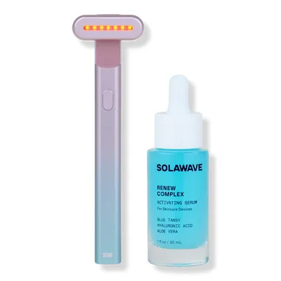 Solawave 4-in-1 Red Light Therapy Skincare Wand Kit - Ombre