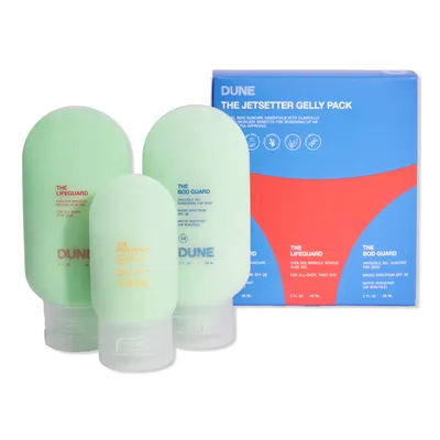 DUNE SUNCARE The Jetsetter 3 Piece Gelly Pack