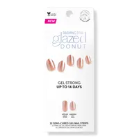 Dashing Diva Glazed Donut Semi Cured Gel Nail Strips