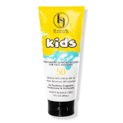 Black Girl Sunscreen Kids Moisturizing Broad Spectrum SPF 50