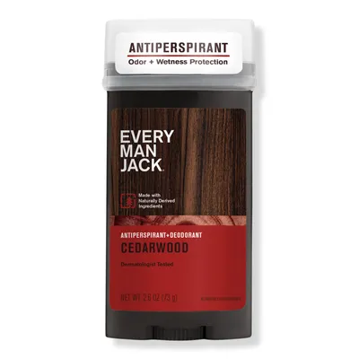 Every Man Jack Cedarwood Men's Antiperspirant Deodorant
