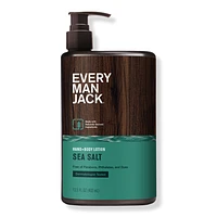 Every Man Jack Sea Salt Men's Hydrating Hand & Body Lotion