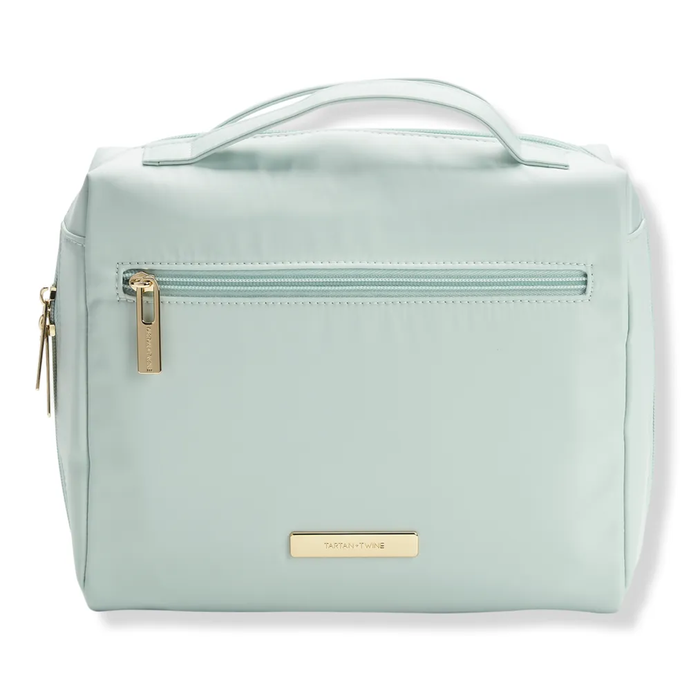 Tartan + Twine Weekender Bag with Brush Clutch