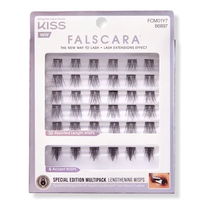 Kiss Falscara Special Edition Multipack with Accents, Lengthening