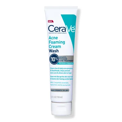 CeraVe Acne Foaming Cream Wash