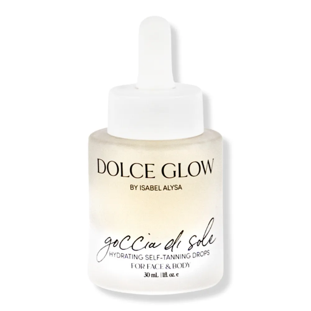 Dolce Glow Goccia di Sole Hydrating Self-Tanning Serum Drops for Face and Body