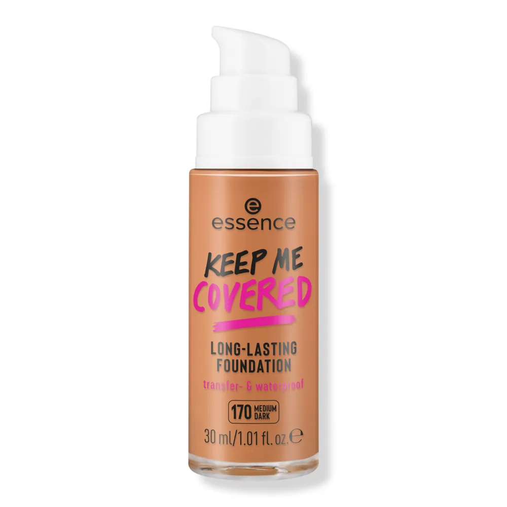 Essence Keep Me Covered Long-Lasting Foundation - Medium dark