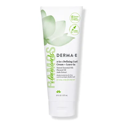 DERMA E Alba Ramos 2-In-1 Defining Curl Cream + Leave-In Treatment