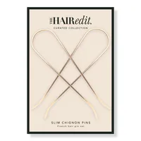 The Hair Edit Slim Chignon French Hair Pins