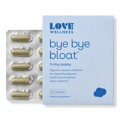 Love Wellness Travel Size Bye Bye Bloat: Debloating Capsules