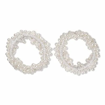 Scunci Elite Faux Pearl Ponytailers
