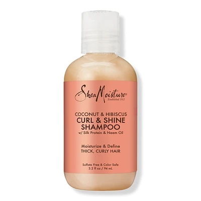 SheaMoisture Coconut & Hibiscus Curl & Shine Shampoo